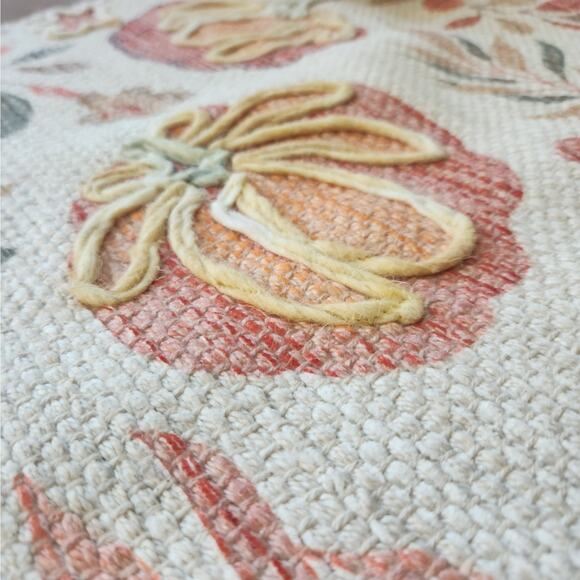 The Farmhouse by Rachel Ashwell “Pumpkin Harvest” Decorative Rug 27″ × 45″ NWT - Picture 7 of 11